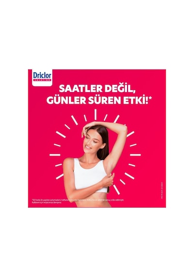 Driclor Antiperspirant Roll-on 20 Ml 3 Adet
