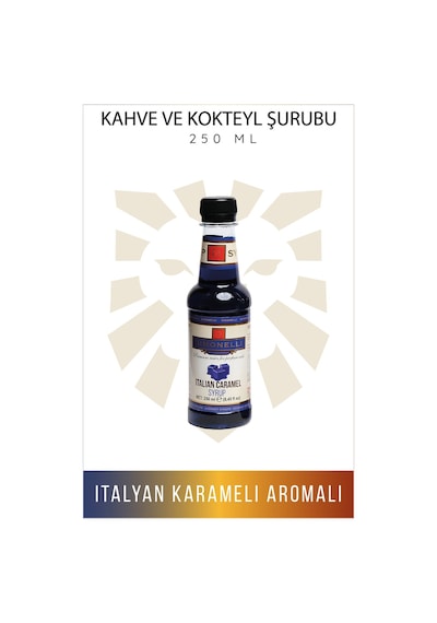 Şurup Seti 3x250 Ml Kahve Ve Kokteyl Şurubu-tuzlu Karamel, Hindistancevizi,italyan Karamel Diğer