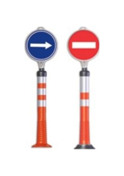 Bollar Delinatör Esnek Plastik Baba 45Cm