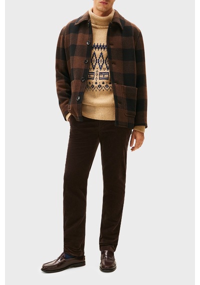 Tommy Hilfiger Erkek Pantolon Mw0mw40267 0hd Kahve Kahve