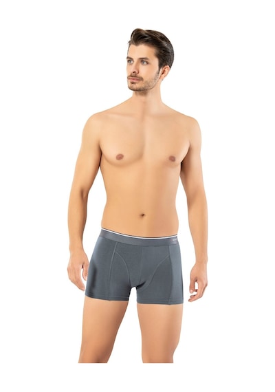 Erdem Füme Pamuk Elastan Klasik Boxer 1445 Füme