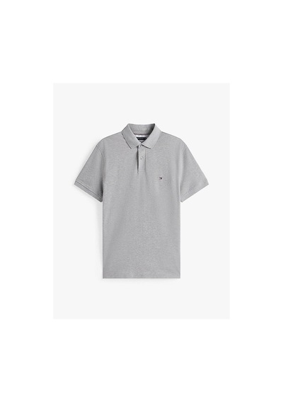 Tommy Hilfiger Erkek 1985 Regular Polo T-shirt-13315 Medıum Grey Heather