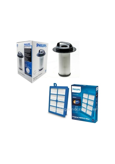 Philips Uyumlu Fc 9205/01 Marathon Silindir Filtre Ve Hepa Filtre