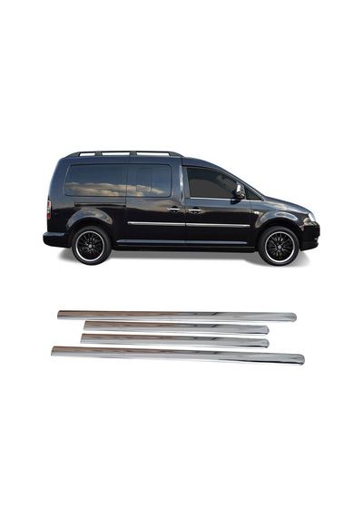 Znz Otomotiv Vw Caddy Krom Yan Kapı Çıtası 4 Kapı 2004-2015 Arası Uzun Şase