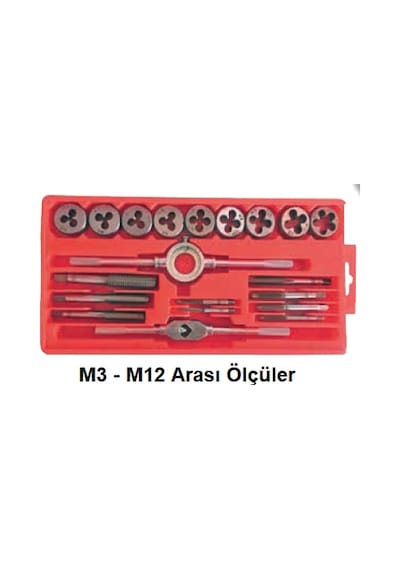 Nt Tools Pafta Klavuz Pafta Kılavuz Seti Takımı 20 Parça