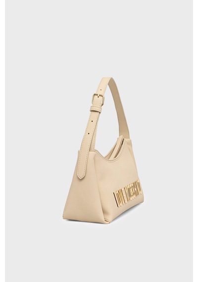 Love Moschino Logolu Ayarlanabilir Askılı Çanta Bayan Çanta Jc4106pp1okd0129 Bej