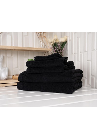 %100 Pamuk 6 Parça Microcotton Mutfak Havlusu / El & Yüz Havlusu / Banyo Havlusu Seti Hürsan Saphir Çok Renkli