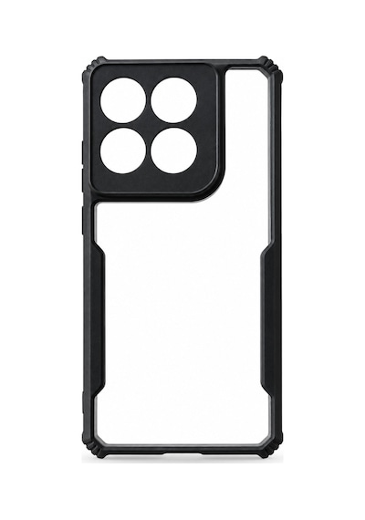 Microcase Motorola Edge 70 İle Uyumlu Airbag Serisi Darbeye Dayanıklı Köşe Korumalı Tpu Kılıf - Al3370 Siyah