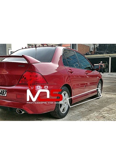 Mitsubishi Lancer Uyumlu Mk1 Custom Marşpiyel Sağ Sol Tk Fiberglass Boyasız