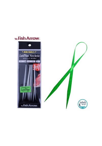 Fish Arrow Luminova Straight Nectie Green Glow 5 Adet