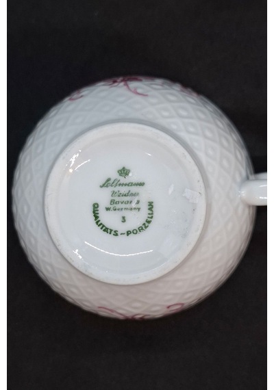 Seltmann Weiden Pembe Çiçekli Vintage Çay Fincanı 2 Parça 210 Ml Pembe