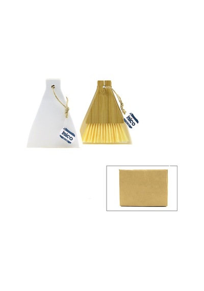 İbico İ21-130 Dar Faraşlı & Temizlik El Fırça Seti Ahşap Saplı & Plastik 16.5cm X 14cm- 48'li Paket Diğer