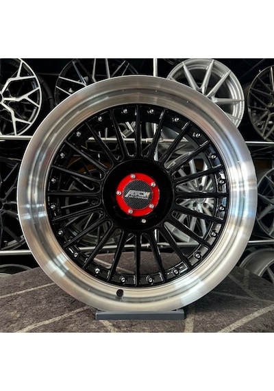 17 İnç 4x108 Alpin Polisaj Siyah Jant Modeli