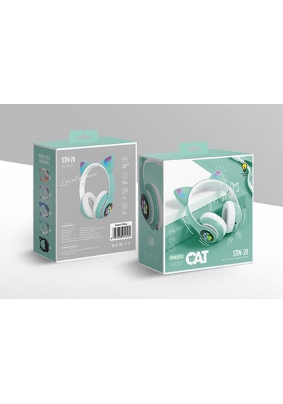 STN28 Vilya Bluetooth Kedi Kulaküstü Kulaklık