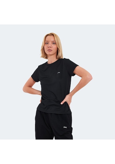 Slazenger RACING Kadın Tişört Siyah