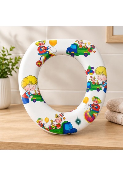 Kulpsuz Bebe Klozet Kapağı Çok Renkli