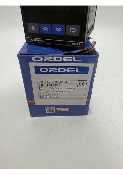 Ordel Sc771-00/20/1100 Programlanabilir Kontrol Cihazı