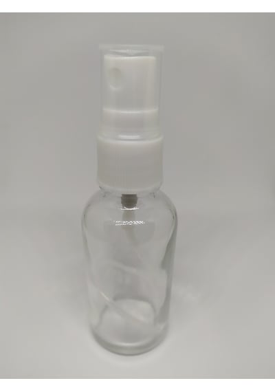 30Ml Cam Şeffaf Şişe Sprey Başlıklı (10 Adet)