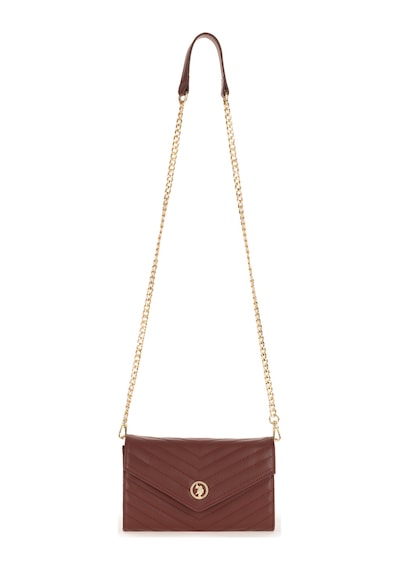 U.S. Polo Assn. Kadın Bordo Zincir Askılı Çapraz Çanta 50300328-VR014