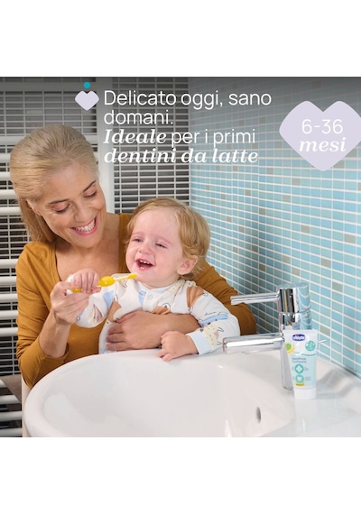 Chicco Diş Fırçası Seti 6+ Ay Blue