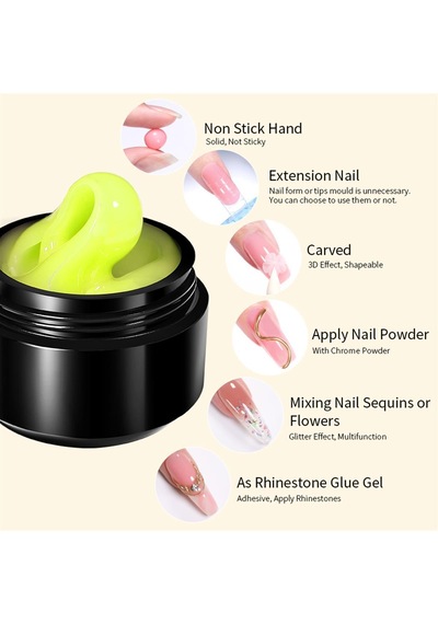 Born Pretty Luminous-fosforlu Non Stick Extension Gel Nsg25 56032