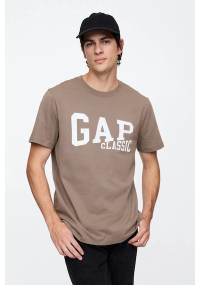 Gap V Classic Erkek Tişört Kahverengi
