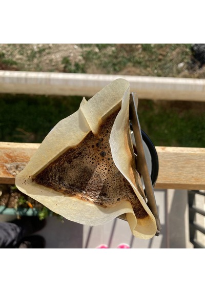 Latnox CoffeeX Drip Portatif Kahve Damıtıcı Katlanır Paslanmaz Çelik Gri