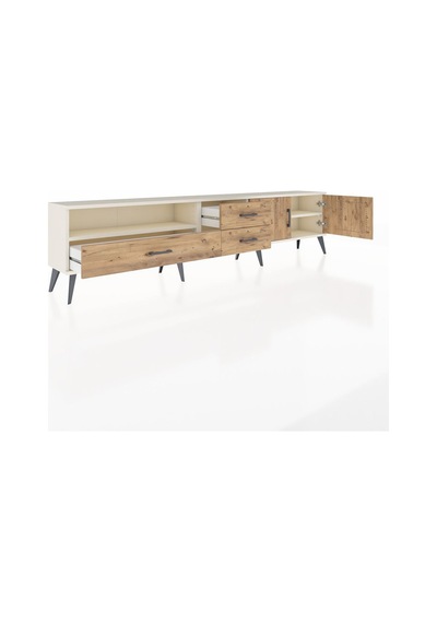 Arges Tv Ünitesi 2 Raflı 3 Çekmeceli 2 Kapaklı 220x30x51 Aytaşı-çam Atlas Çam/atlas Çam - Aytası Arges Tv Ünitesi 2 Raflı 3 Çekmeceli 2 Kapaklı 220x30x51 Aytaşı-çam Atlas Çam/atlas Çam - Aytası