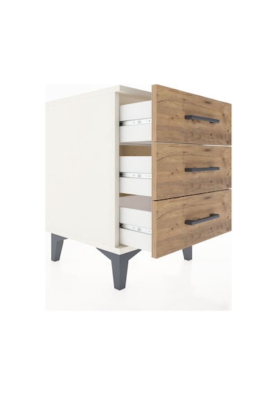 Hyperion Komodin 3 Çekmeceli 44x44x64 Aytaşı-çam Aytaşı