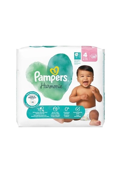 Harmonie Bebek Bezi İkiz Paket 4 Beden 28 Adet