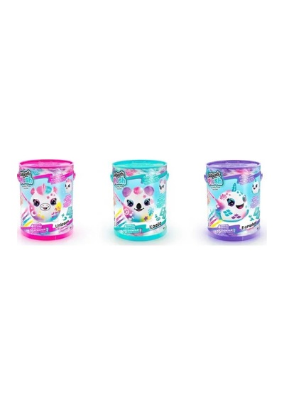 Airbrush Plush Peluş Squish Boya Kutusu Hobi Seti Çok Renkli