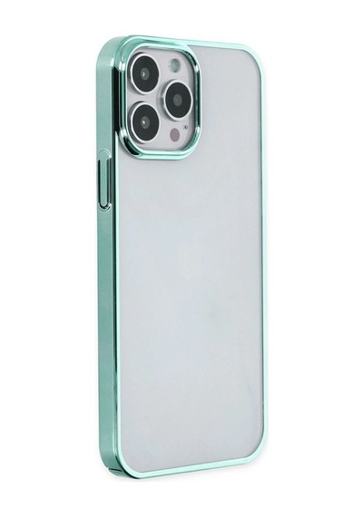Apple İphone 14 Pro Kılıf Element Silikon - Yeşil Çok Renkli