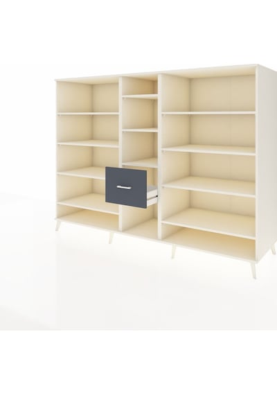Kronos Dolap 11 Raflı 3 Çekmeceli 220x59x163 Aytaşı-aytaşı/antra Aytaşı-aytaşı/antrasit Kronos Dolap 11 Raflı 3 Çekmeceli 220x59x163 Aytaşı-aytaşı/antra Aytaşı-aytaşı/antrasit