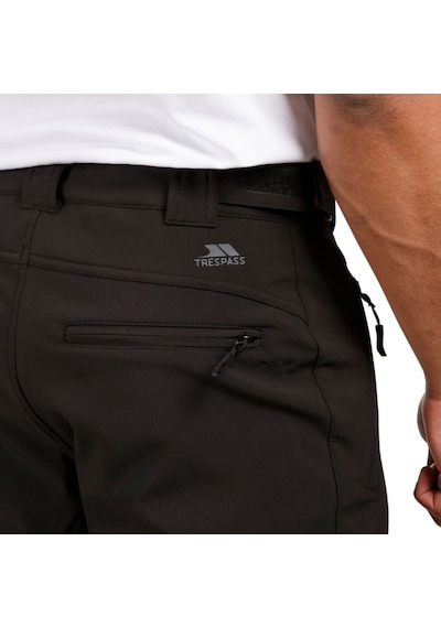 Trespass Trespass Hemic - S/shell Pant Erkek Mavi Outdoor Pantolonu Blx Siyah
