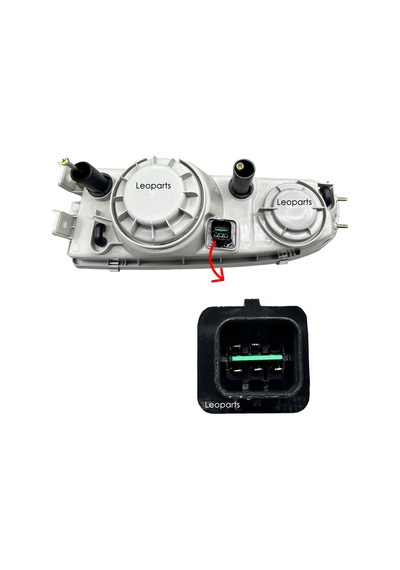 Leoparts Hyundai H100 Far Lambası Sağ 1997-2002 92102-43800