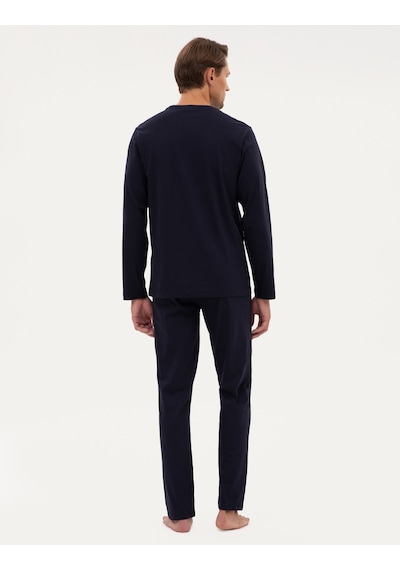 Pierre Cardin Erkek Lacivert Pijama Takım 50322654-200 Lacivert