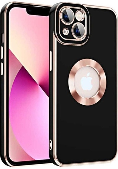Apple Uyumlu iPhone 14 Plus Kılıf Zore Kongo Kapak Siyah