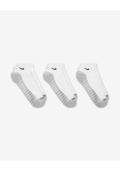 Nike Sx6964-100 Everyday Max Destekli No-show Antrenman Çorapları 3 Çift Beyaz