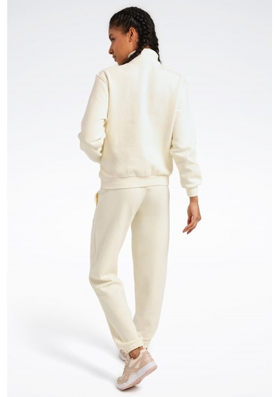 Reebok Q3 Ide Fleece Mıdlayer Bej Kadın Sweatshirt Bej
