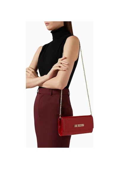 Love Moschino Omuz Çantası Croco Jc4294pp0lkj0500 Kırmızı