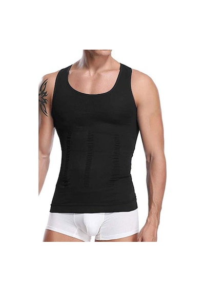 Fit Women Toparlayan Ve Sıkılıştıran Erkek Atlet Korse Siyah