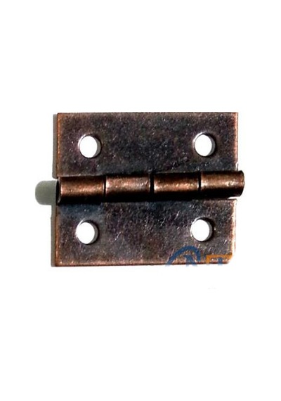 Tavla Menteşesi 3cm, No:1/4 - Oksit, 120 Adet Renkli