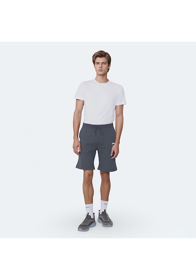 Slazenger VELVELA I Erkek Cepli Koyu Gri Şort