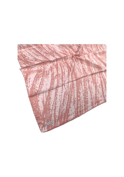Mim Eşarp Mısırlı Eşarpları Silky Cocoon Twill Sport Eşarp Koyu Pudra