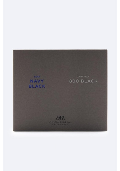 Zara Black Navy + 800 Black Erkek Parfüm EDT 2 x 90 ML