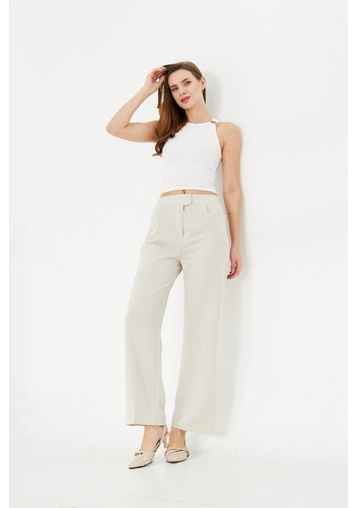 Kutaf Taş Wide Leg Geniş Paça Çırt Çırt Kapamalı Pile Detaylı Yüksek Bel Dokuma Kumaş Pantolon Taş Kutaf Taş Wide Leg Geniş Paça Çırt Çırt Kapamalı Pile Detaylı Yüksek Bel Dokuma Kumaş Pantolon Taş