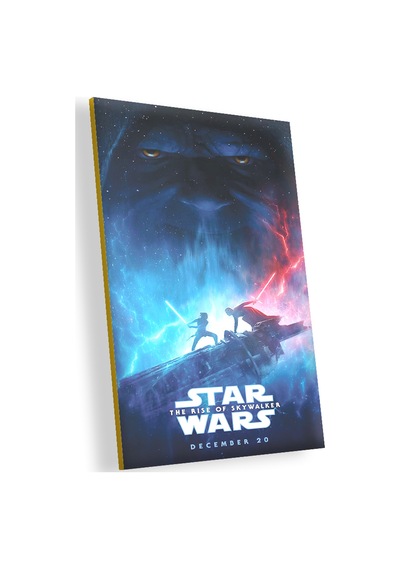 Cakasepetim Star Wars 20 Aralık Afiş Ahşap Mdf Tablo