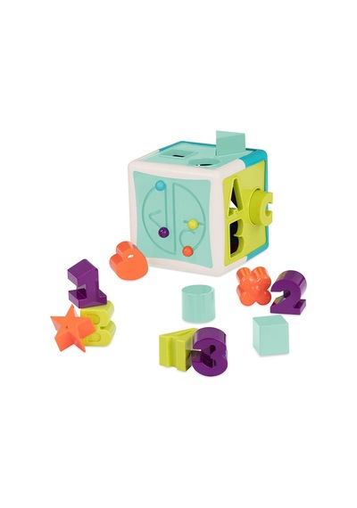 Battat Şekil Eşleştirme Küpü - Shape Sorter Cube