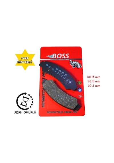 Cf Moto Atv Ön Fren Disk Balatası Boss Fa726 Y.sinterli 500-800