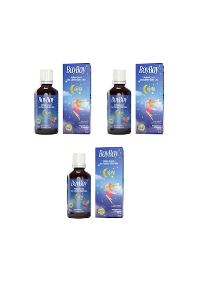 Baybay Night Bitkisel DaMLa 3 X 50 ML